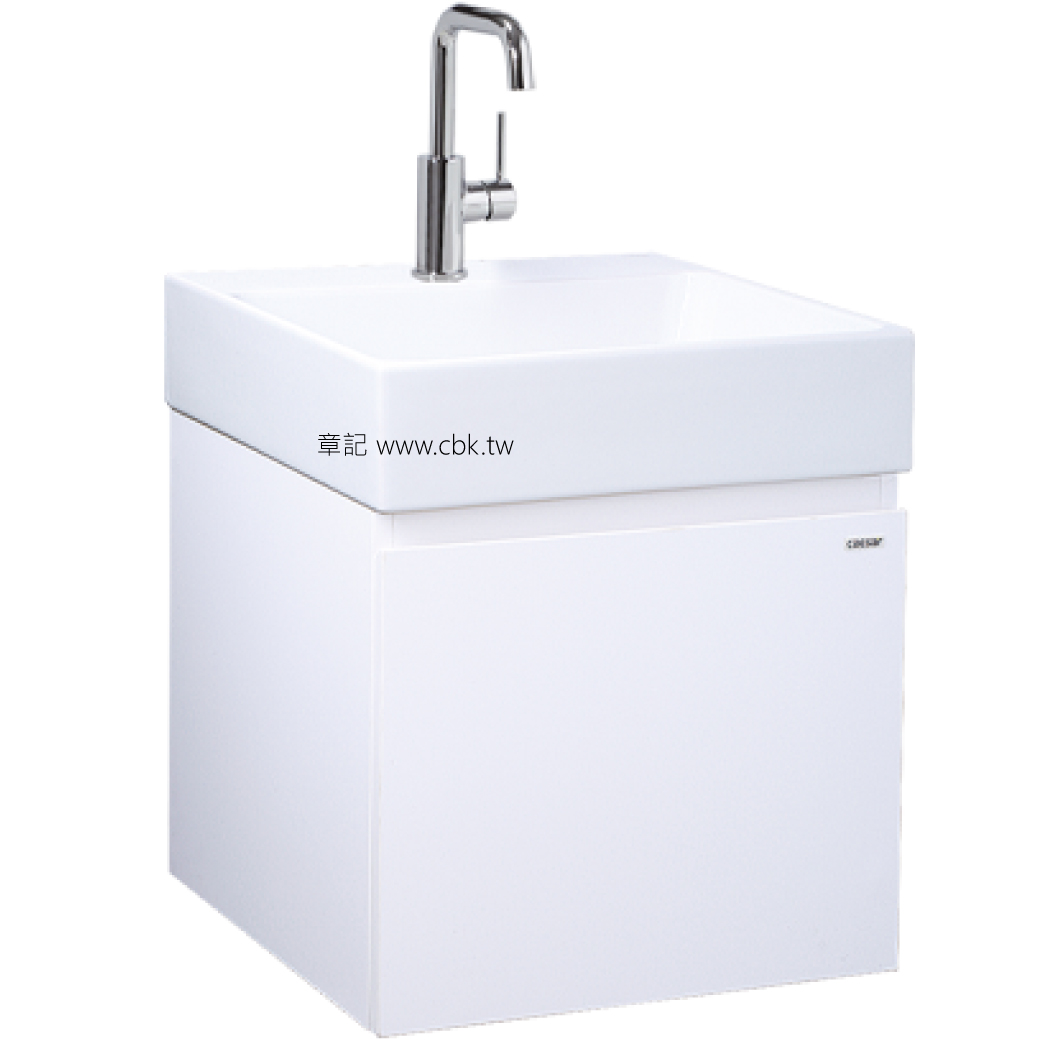凱撒(CAESAR)精緻面盆浴櫃組(45cm) LF5255_EH05255AP  |面盆 . 浴櫃|浴櫃
