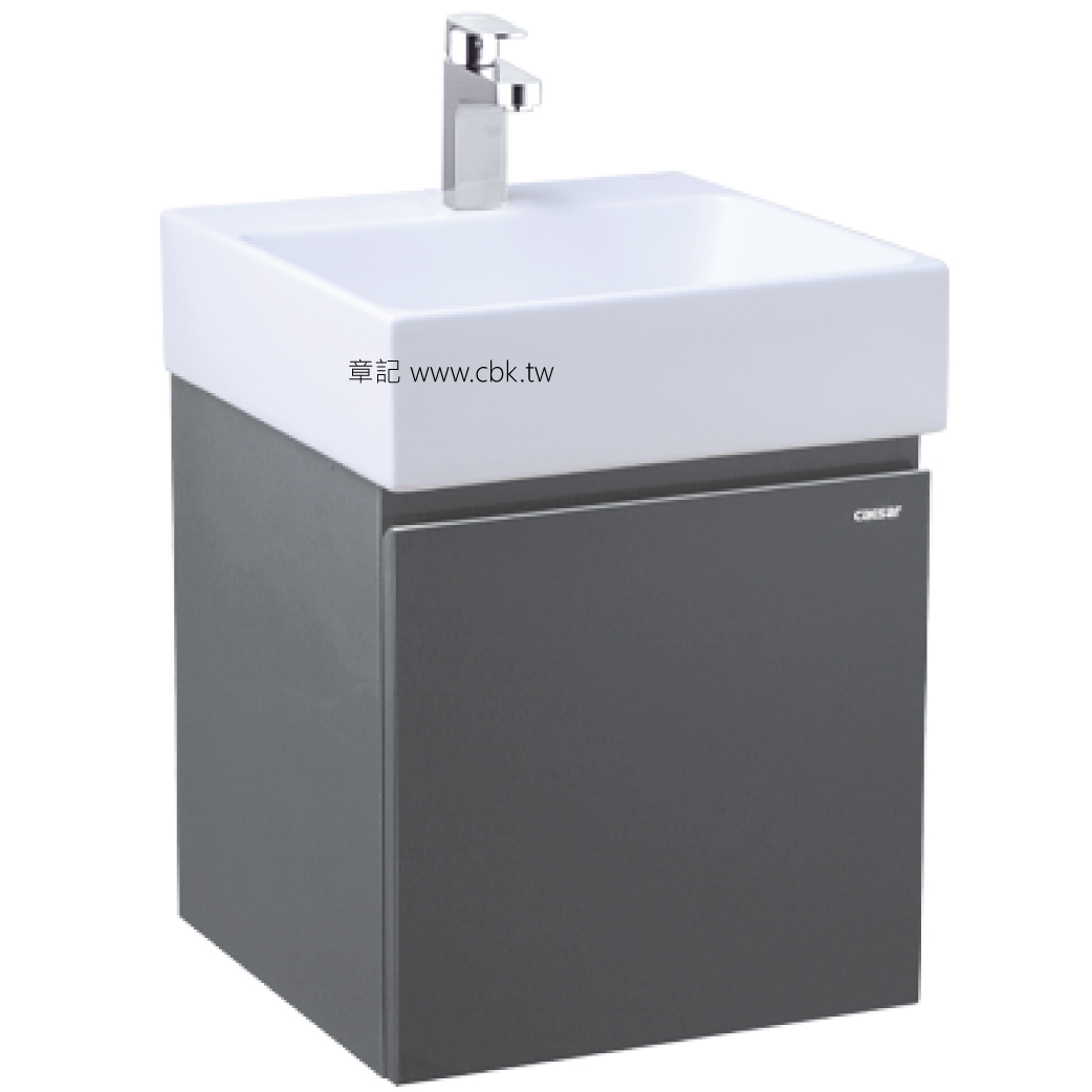 凱撒(CAESAR)精緻面盆浴櫃組(40cm) LF5257A_EH05257ATGP  |面盆 . 浴櫃|浴櫃