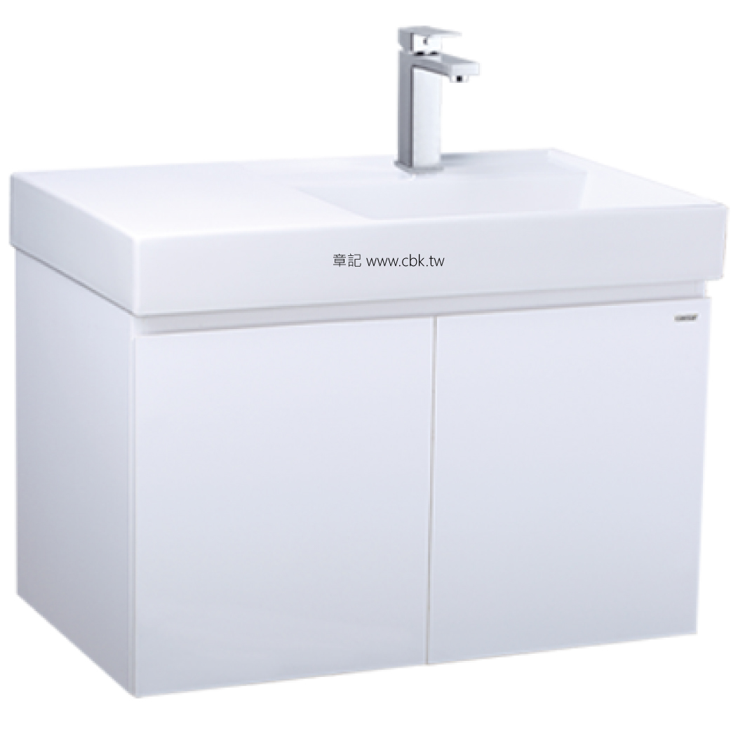 凱撒(CAESAR)精緻面盆浴櫃組(80cm) LF5384_EH05382A  |面盆 . 浴櫃|浴櫃