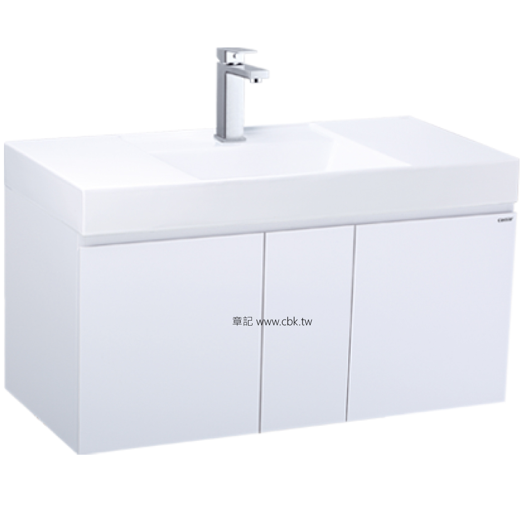 凱撒(CAESAR)精緻面盆浴櫃組(100cm) LF5386_EH05386A  |面盆 . 浴櫃|浴櫃