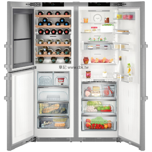 LIEBHERR 獨立式BioFresh冰箱 SBSes8486 【全省免運費宅配到府】  |廚房家電|冰箱、紅酒櫃