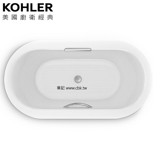KOHLER Volute 鑄鐵浴缸(150cm) K-20611T-GR-0  |浴缸|浴缸