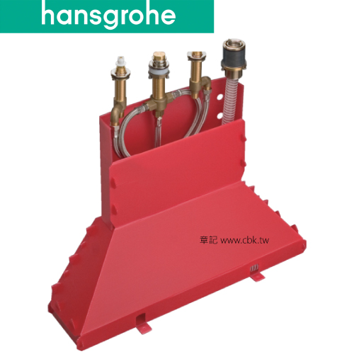 hansgrohe 四孔邊緣安裝浴缸套件 13444180  |SPA淋浴設備|浴缸龍頭