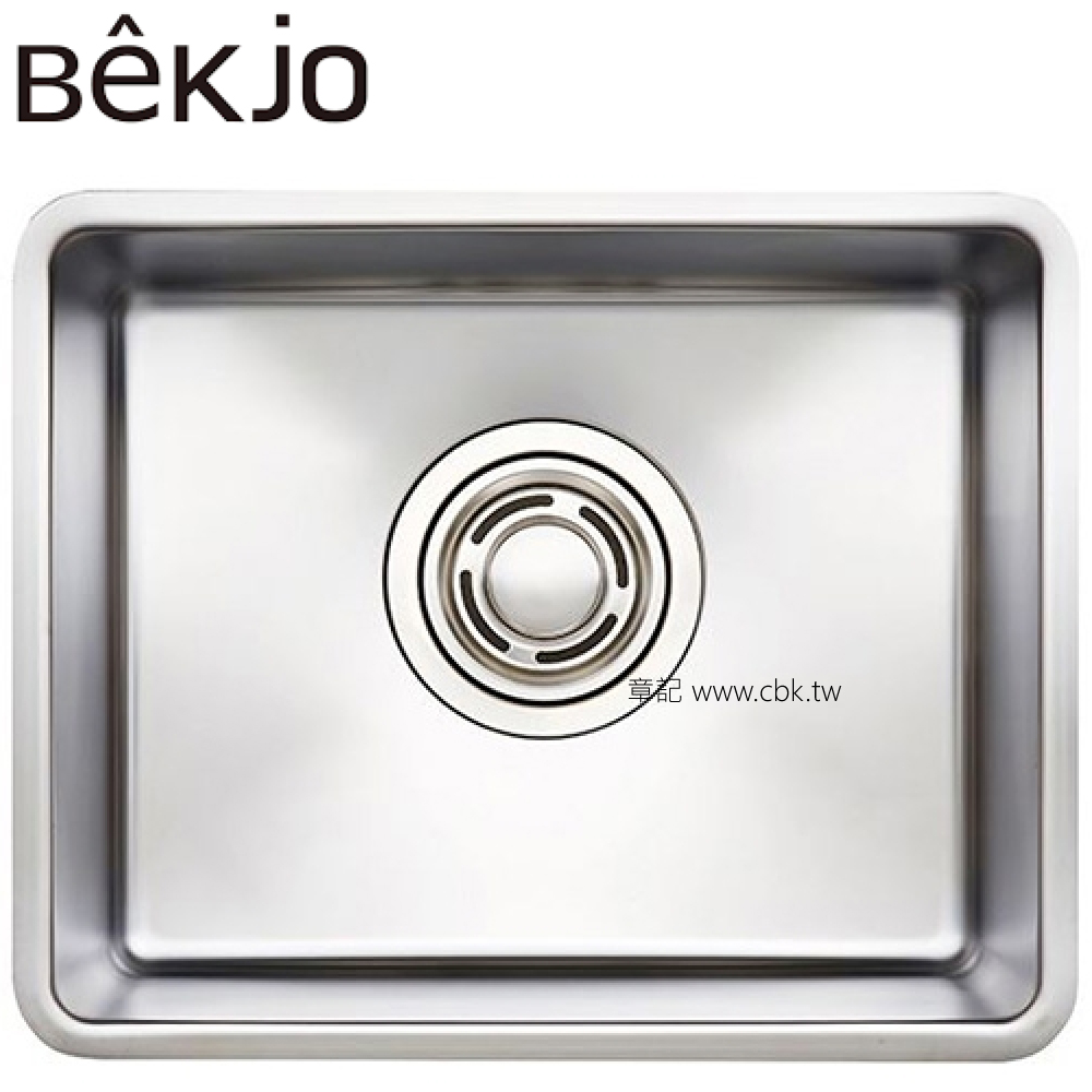 Bekjo 不鏽鋼壓花水槽(54x44.5cm) EGD540 