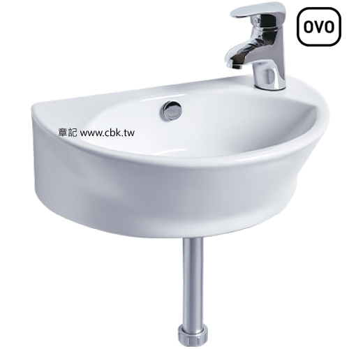 OVO 壁掛小盆(45cm) L3406SR  |面盆 . 浴櫃|面盆