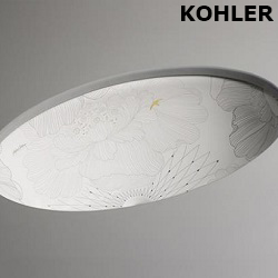 ★ 色彩生活優惠 ★ KOHLER Empress Bouquet 藝術盆(60.6cm) K-14273T-SMC-0