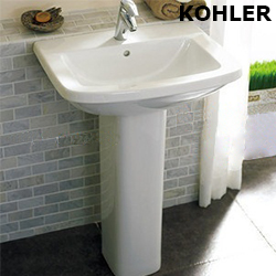 KOHLER Panache 瓷腳面盆(60cm) K-17654K-0