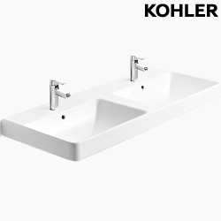 KOHLER Forefront 一體式檯面盆(120cm) K-2748T-1-0