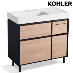 KOHLER Maxispace 浴櫃盆組 - 淺木紋(90cm) K-96121T-1_K-27444T-B08