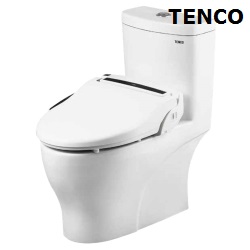 電光牌(TENCO)二段式單體馬桶附潔屁電腦馬桶座 SC5962A-TE4