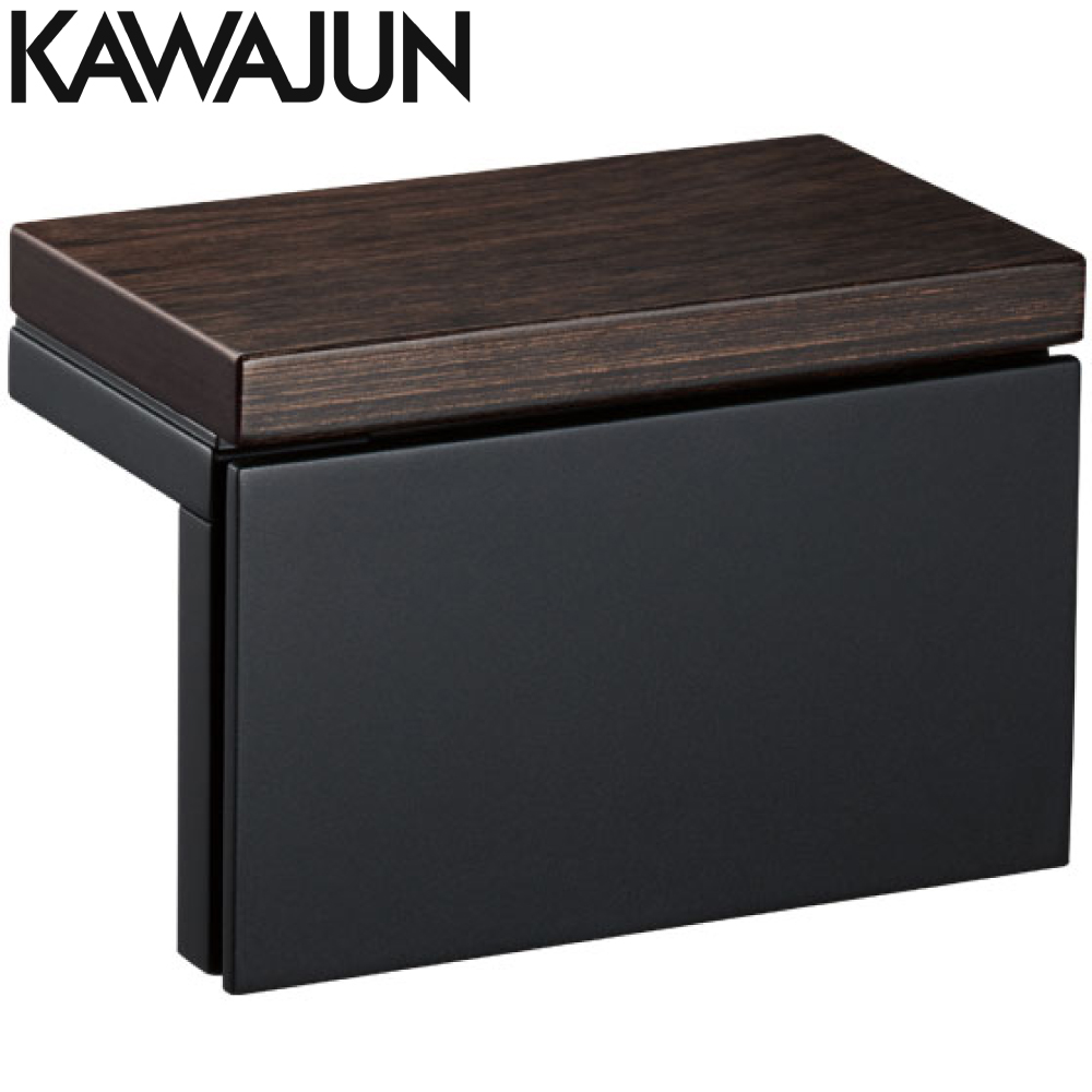 KAWAJUN 平台式衛生紙架(深木紋) SE-053-6003