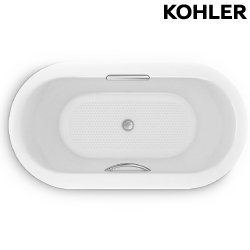 KOHLER Volute 鑄鐵浴缸(150cm) K-20611T-GR-0