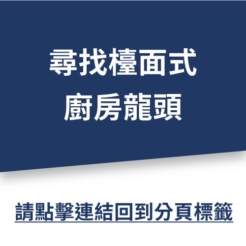 「壁式」廚房龍頭 