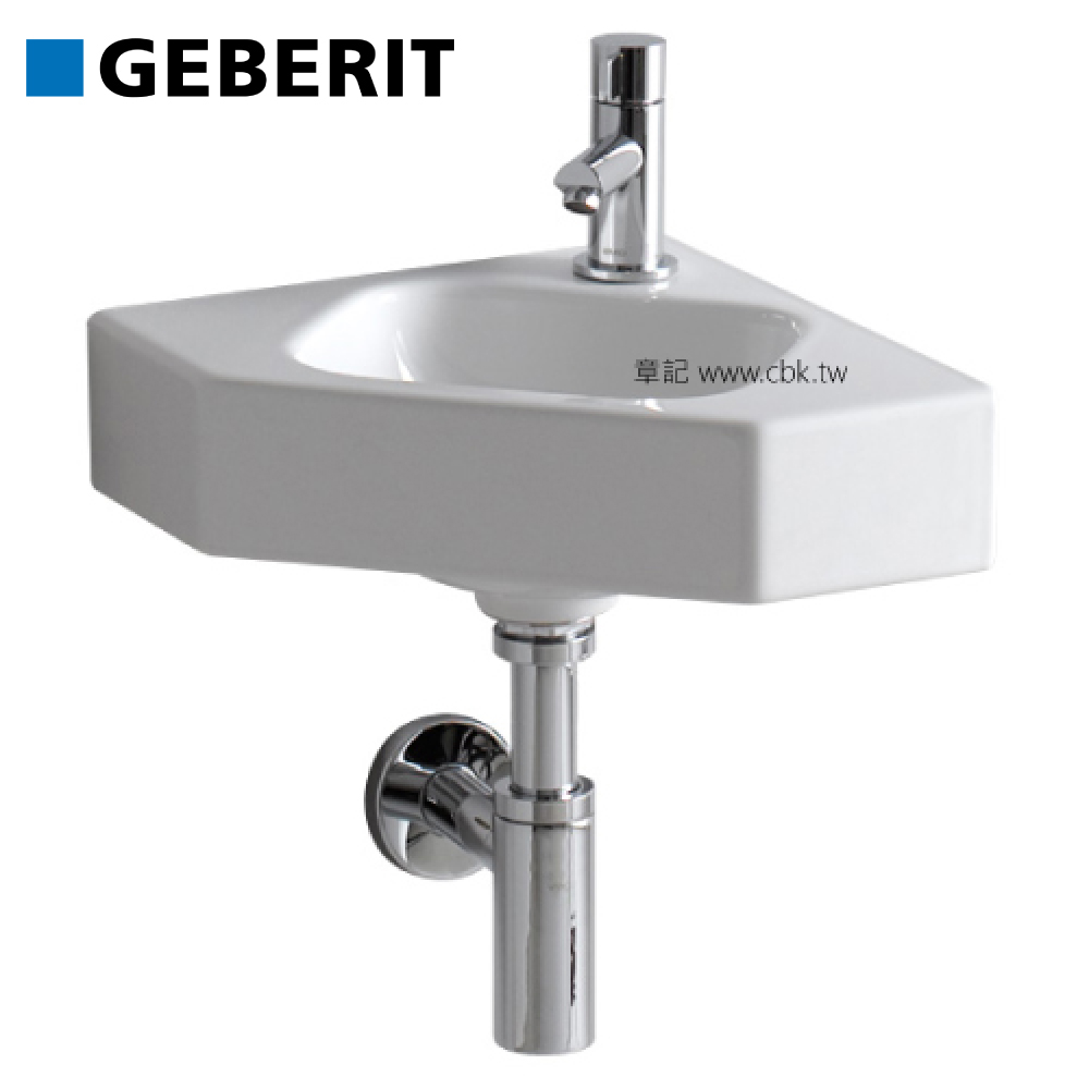 瑞士GEBERIT Icon 角落面盆(33cm) 124729000  |面盆 . 浴櫃|面盆