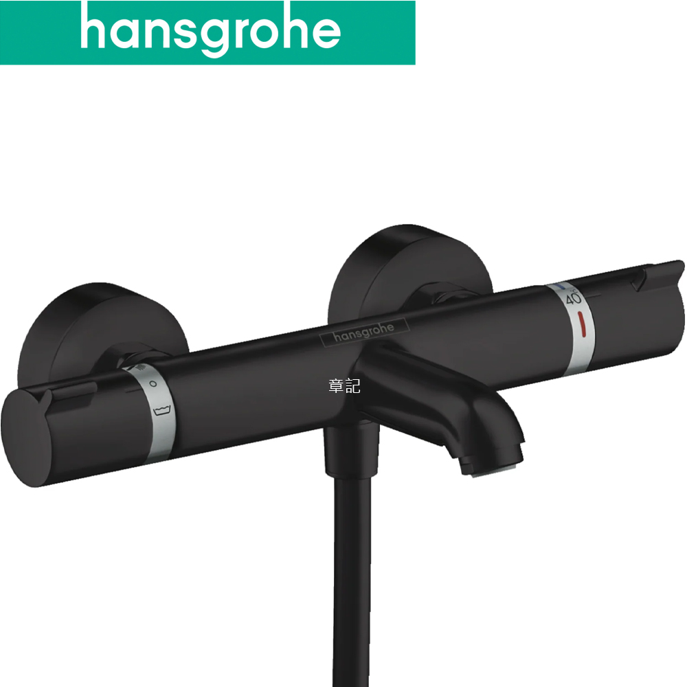 hansgrohe Ecostat 定溫沐浴龍頭(霧黑) 13114670 