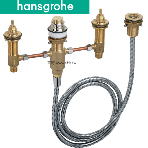 hansgrohe 四孔浴缸龍頭軸心 13244-18  |SPA淋浴設備|浴缸龍頭