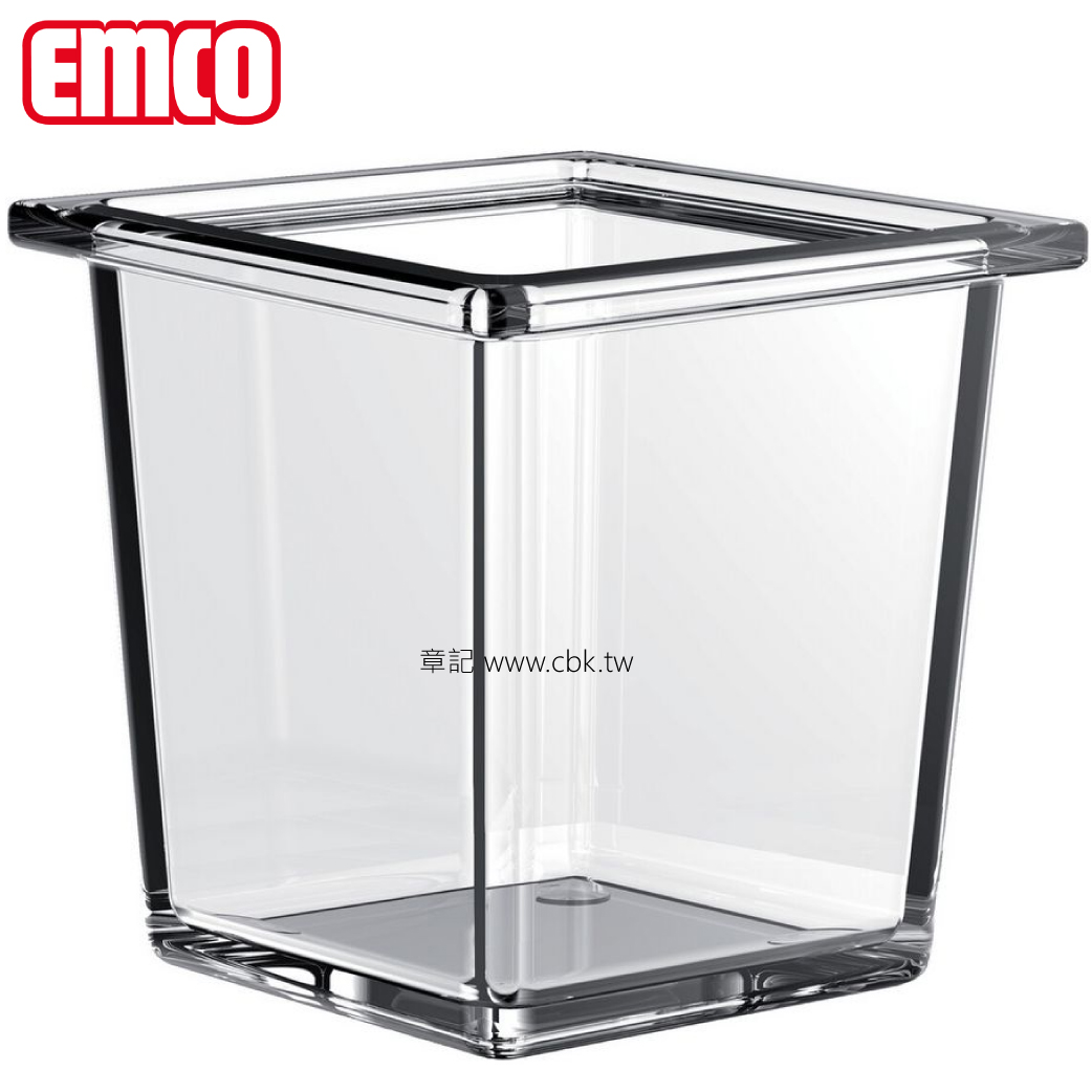 德國EMCO 玻璃桶(LIAISON系列) 1866.000.02  |浴室配件|置物架 | 置物櫃
