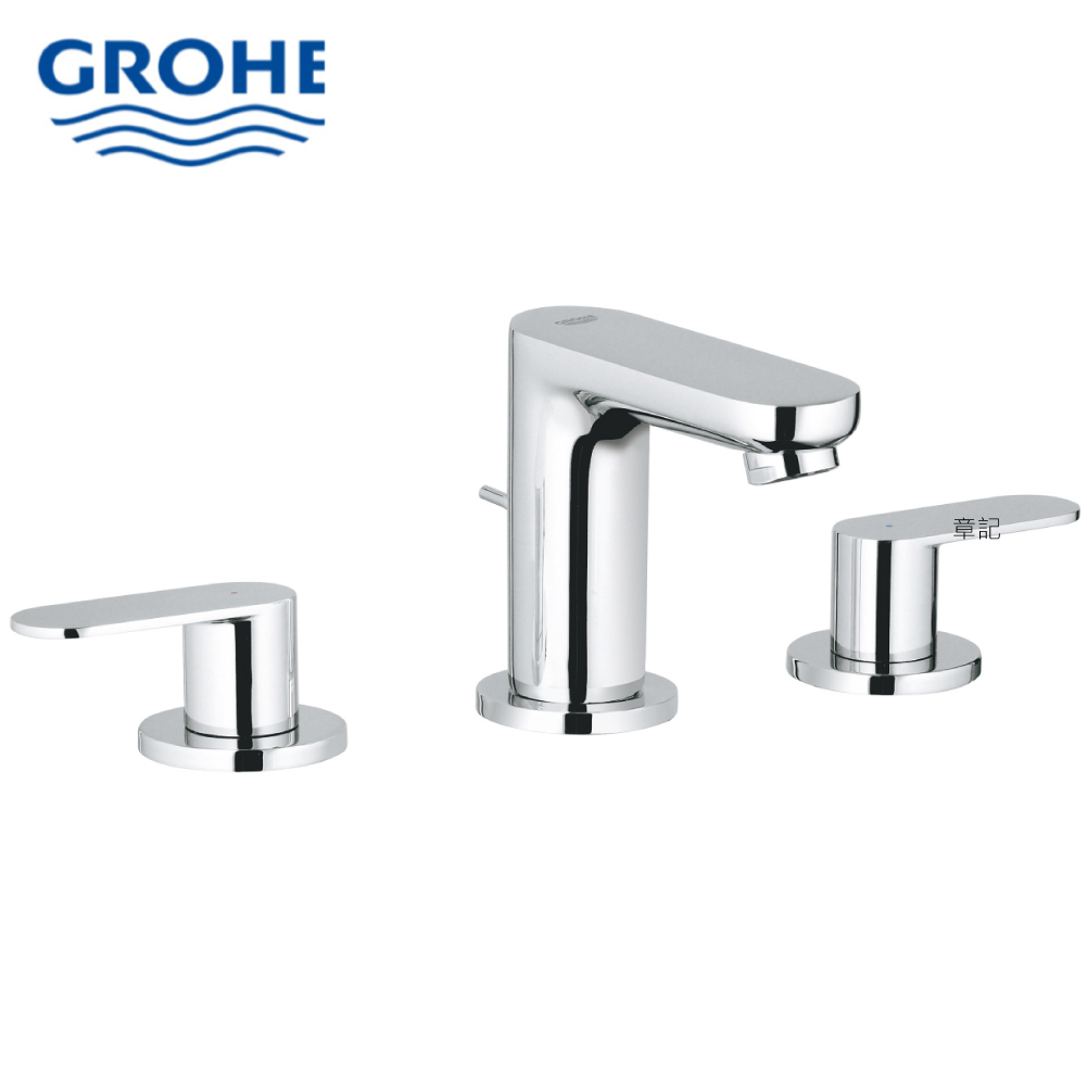 GROHE EUROSMART COSMOPOLITAN 三孔臉盆龍頭 20187000  |面盆 . 浴櫃|面盆龍頭