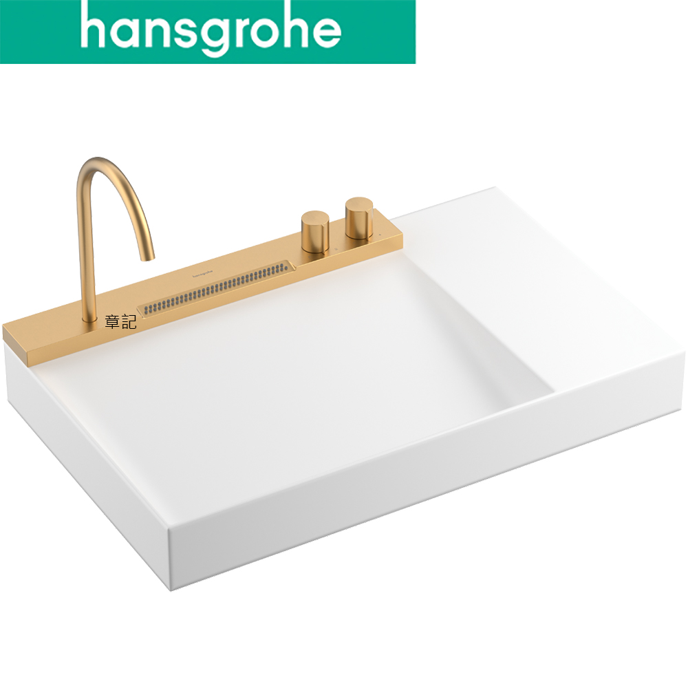 hansgrohe Avalegra AquaUnit 檯面盆龍頭組(78cm - 霧古銅) 22473140