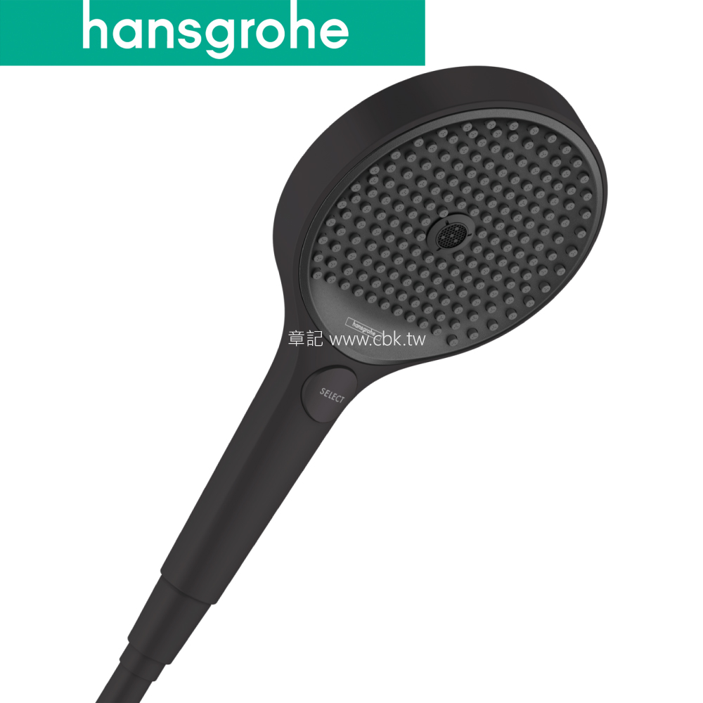 hansgrohe Rainfinity 蓮蓬頭(霧黑) 26864-67  |SPA淋浴設備|蓮蓬頭、滑桿