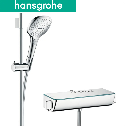 hansgrohe Tablet Select 淋浴龍頭附滑桿組 27039-40 