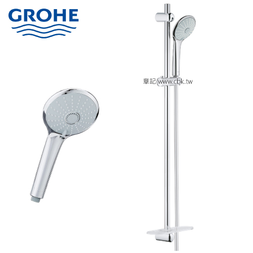 GROHE EUPHORIA 110 MASSAGE 蓮蓬頭滑桿組 27226001  |SPA淋浴設備|蓮蓬頭、滑桿