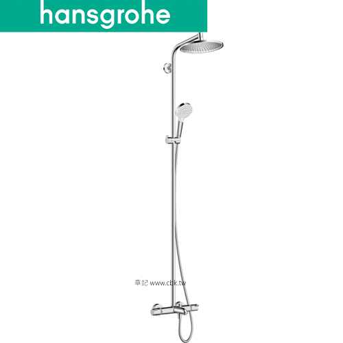 hansgrohe Crometta S 恆溫淋浴柱 27320  |浴室配件|毛巾置衣架