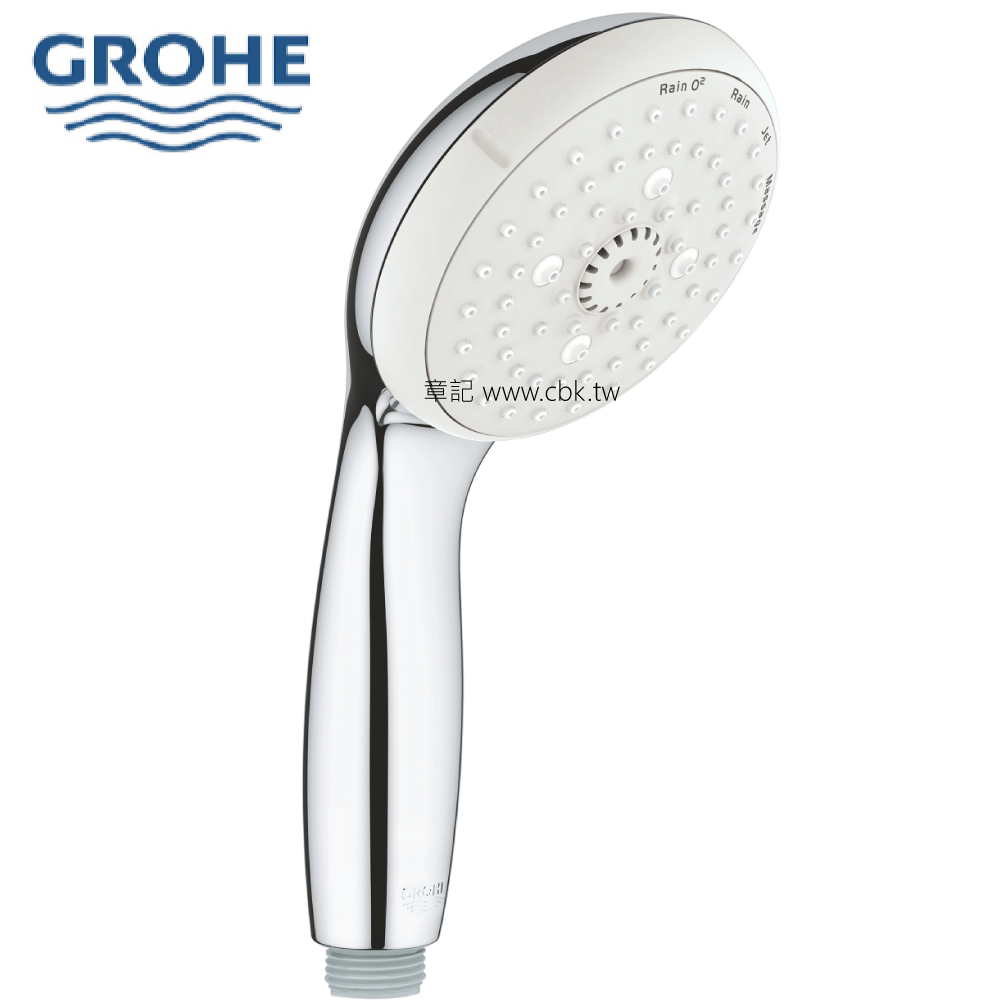 GROHE TEMPESTA 100 四段蓮蓬頭 28578002  |SPA淋浴設備|蓮蓬頭、滑桿