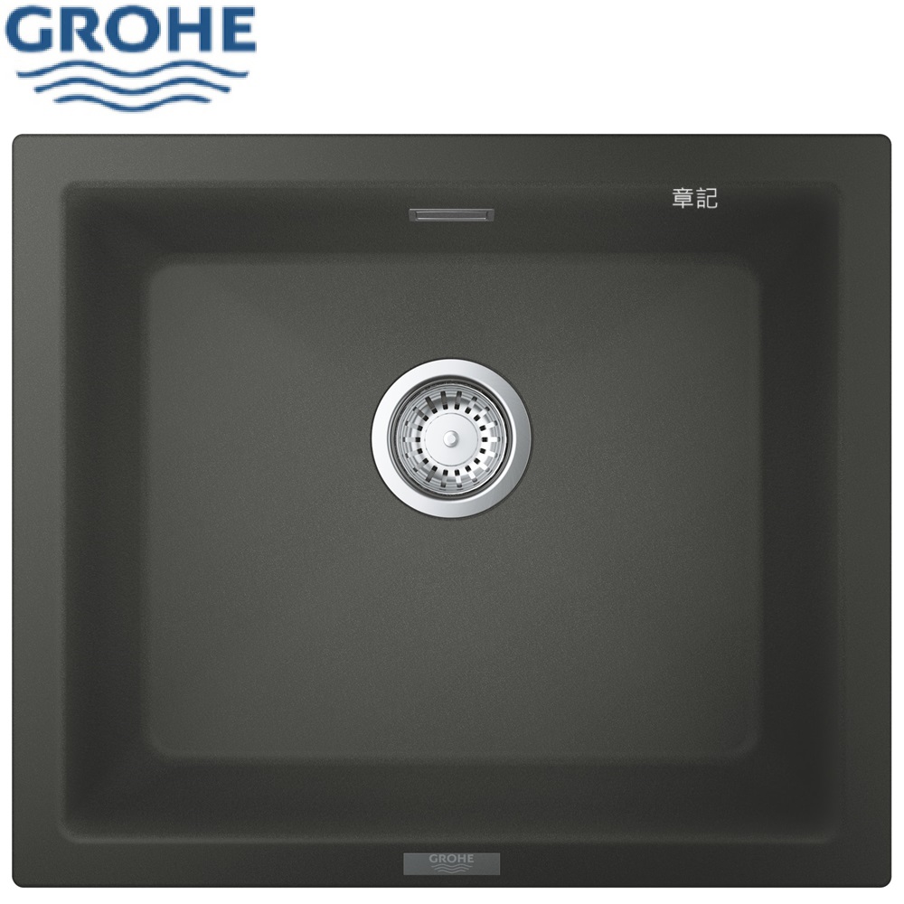 GROHE K700U 花崗岩水槽-深灰(53.3x45.7cm) 31654AT0  |廚具及配件|水槽