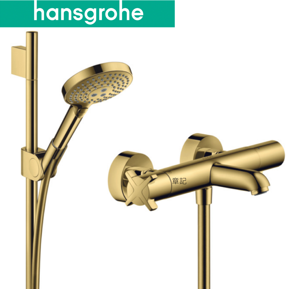 hansgrohe AXOR Citterio E 淋浴龍頭附滑桿組 36140990_27987990  |SPA淋浴設備|沐浴龍頭