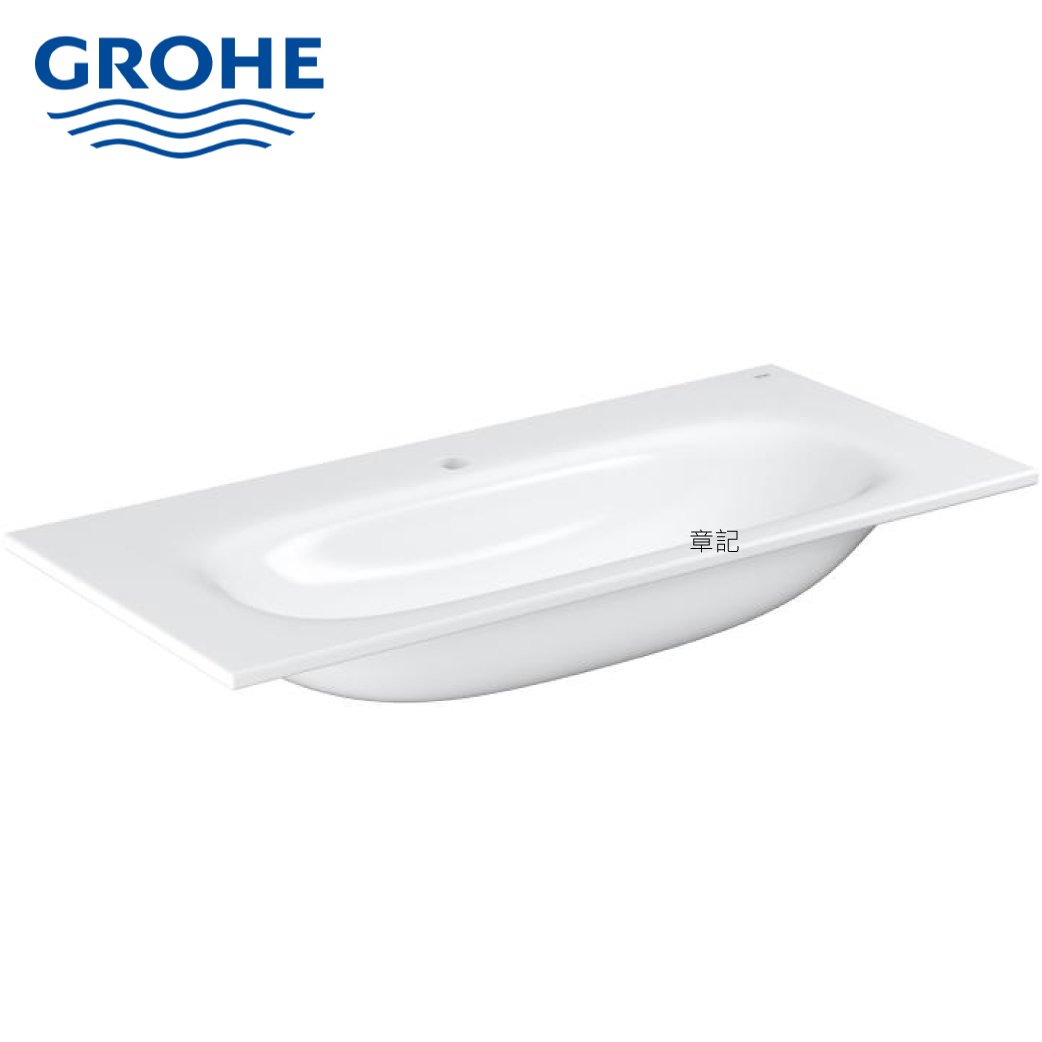 GROHE Essence 壁掛式檯面盆(100cm) 3956600H  |面盆 . 浴櫃|面盆