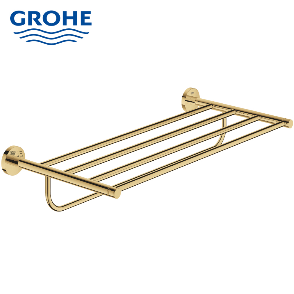 GROHE ESSENTIALS 雙層毛巾桿(冷冽金) 40800GL1 