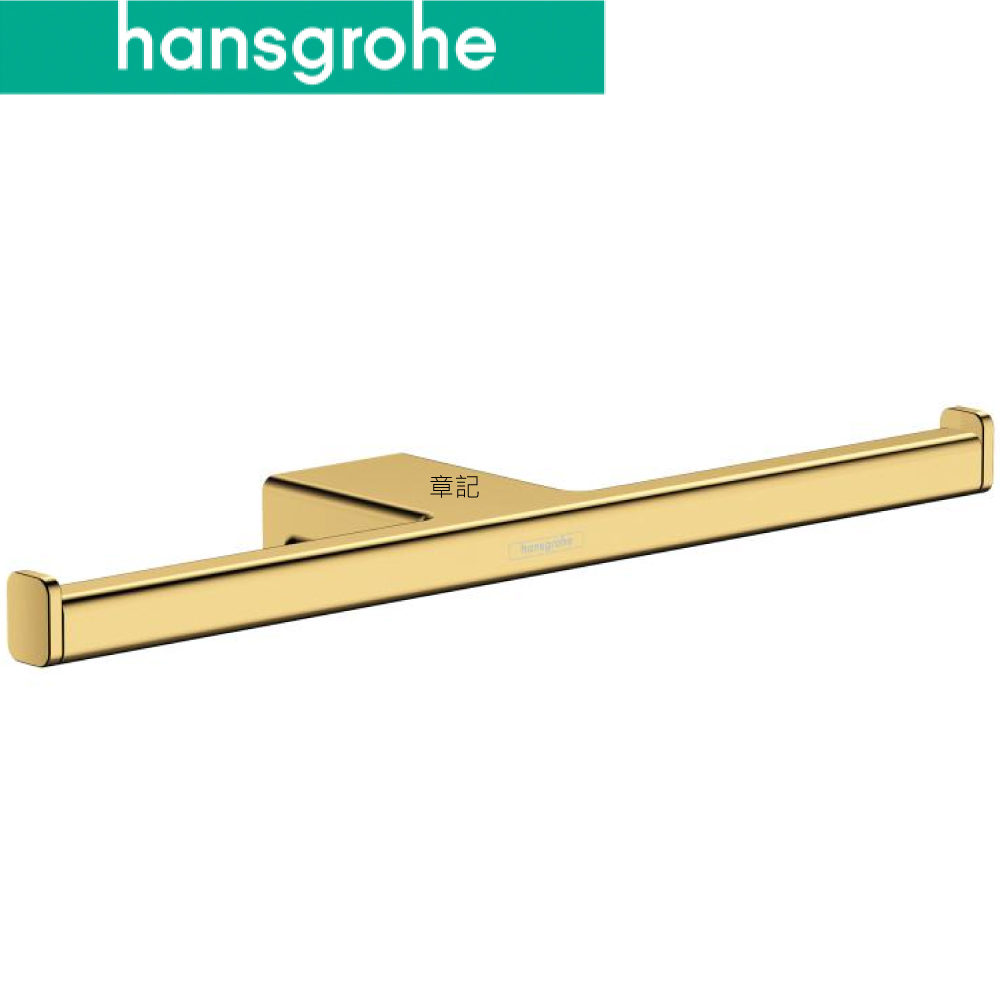 hansgrohe AddStoris 衛生紙架(雙衣鉤) 41748990  |浴室配件|浴巾環 | 衣鉤