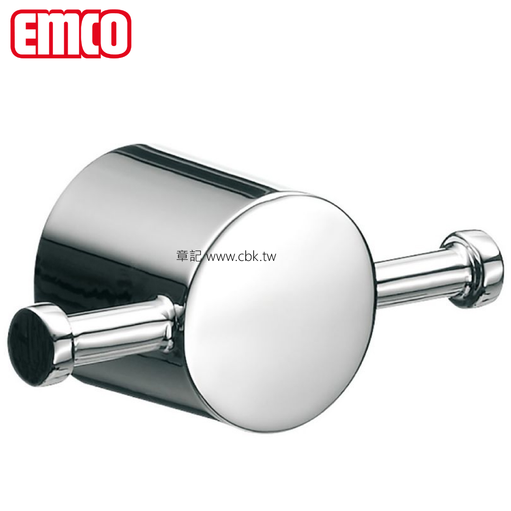 德國EMCO雙衣鉤(RONDO 2系列) 4575.001.02  |浴室配件|浴巾環 | 衣鉤