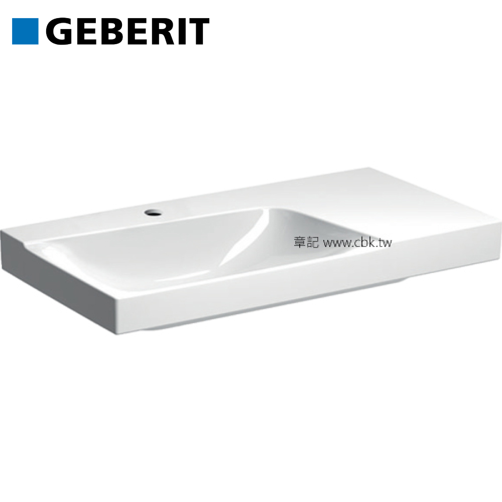 瑞士GEBERIT Xeno² 檯上盆(90cm) 500.535.01.1_500.533.01.1 