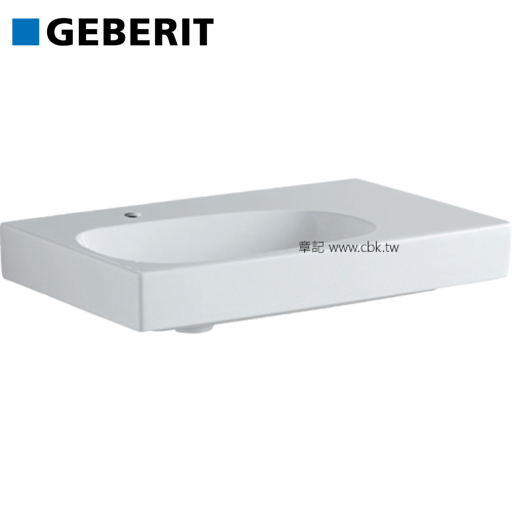 瑞士GEBERIT Citterio 檯上盆(75cm) 500.546.01.1_500.545.01.1  |面盆 . 浴櫃|檯面盆