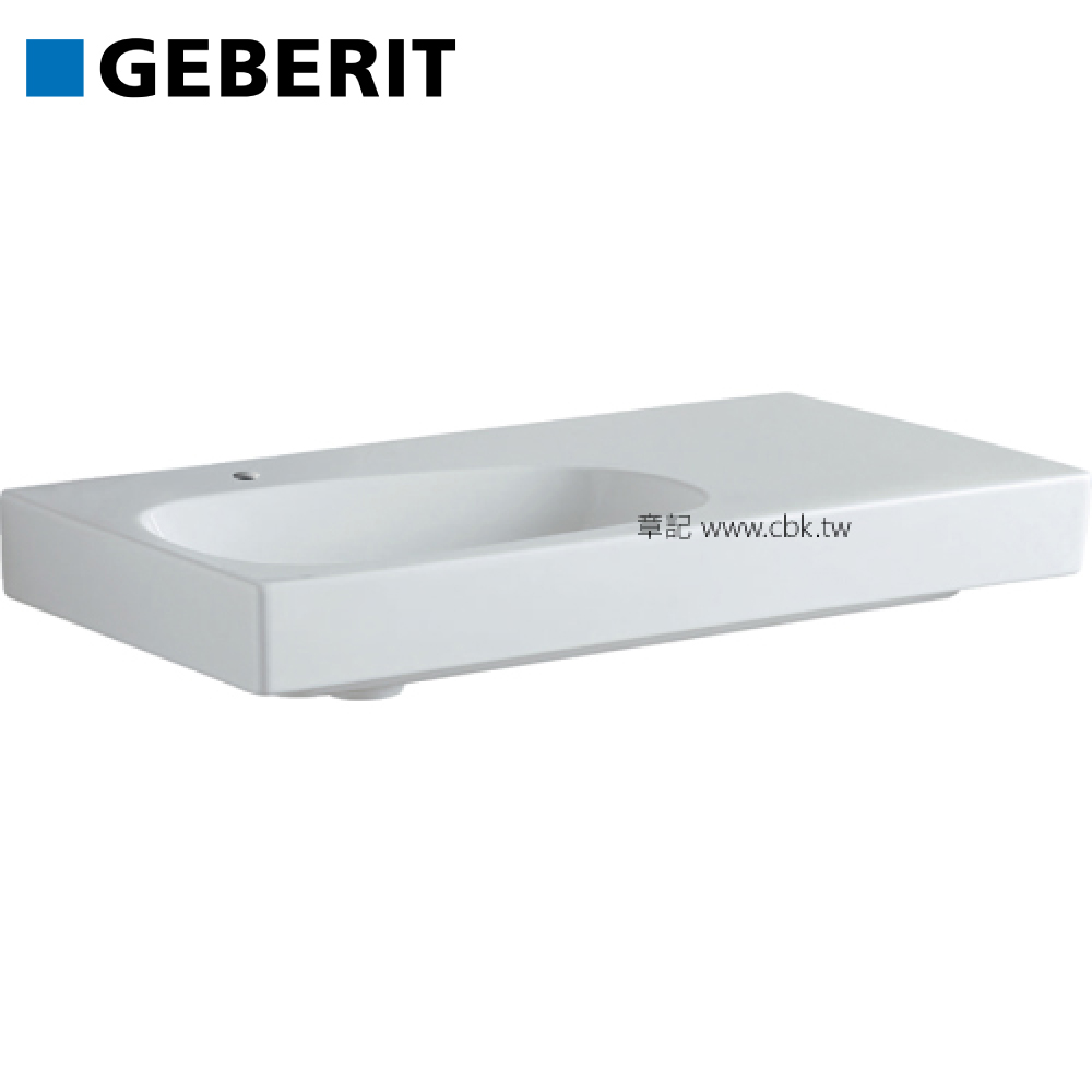 瑞士GEBERIT Citterio 檯上盆(90cm) 500.549.01.1_500.548.01.1 