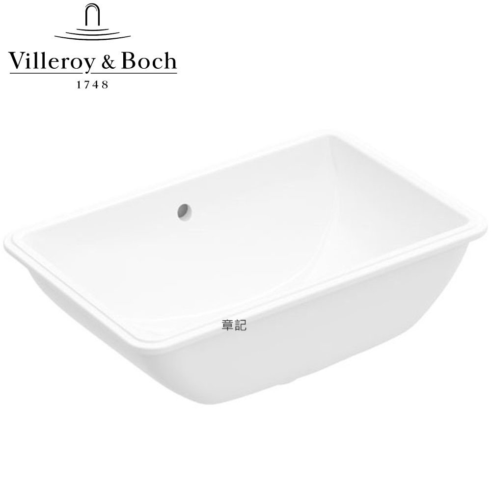 Villeroy & Boch Lunea 方形下嵌盆(53.5cm) 51225301  |面盆 . 浴櫃|檯面盆