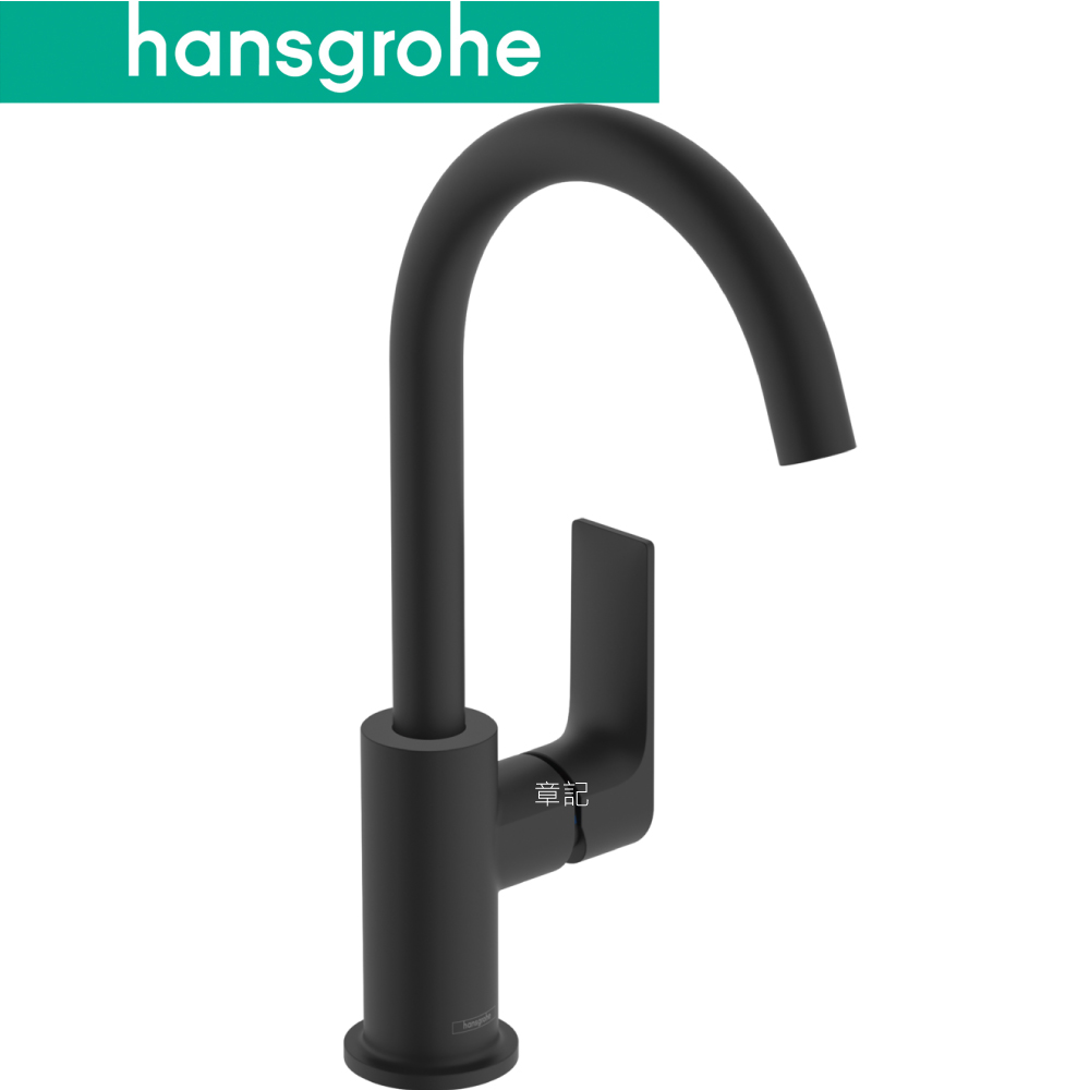 hansgrohe Rebris E 臉盆龍頭(霧黑) 72576670  |面盆 . 浴櫃|面盆龍頭