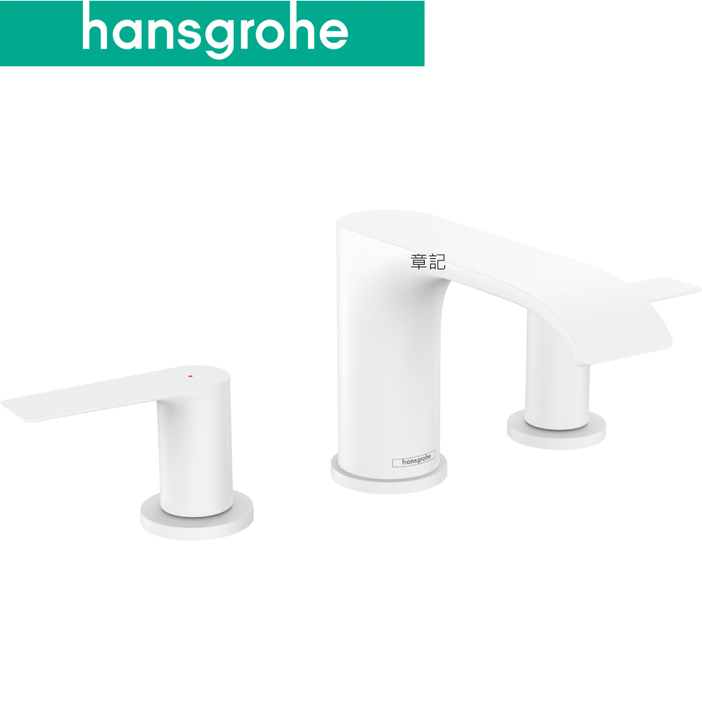 hansgrohe Vivenis 三孔臉盆龍頭(霧白) 75033700  |面盆 . 浴櫃|面盆龍頭