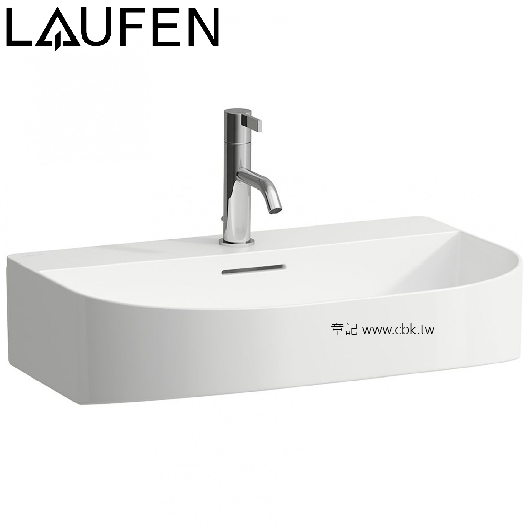LAUFEN SONAR 掛壁式面盆(60cm) 81034.2  |面盆 . 浴櫃|面盆