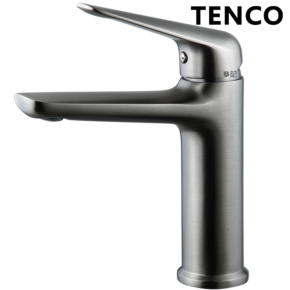 電光牌(TENCO)面盆龍頭(絲光灰) A-1196DK