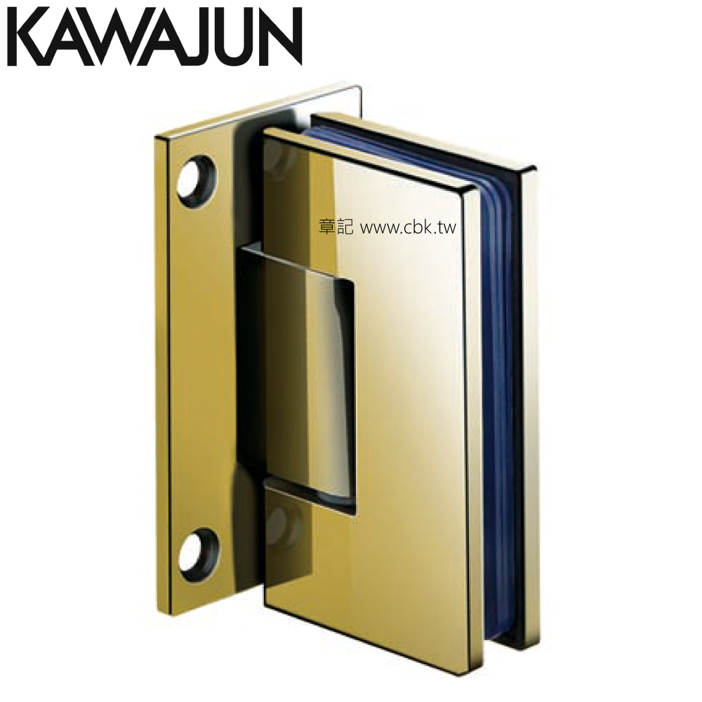 KAWAJUN 淋浴門鉸鏈(亮面金) AC-050-P01  |SPA淋浴設備|淋浴拉門