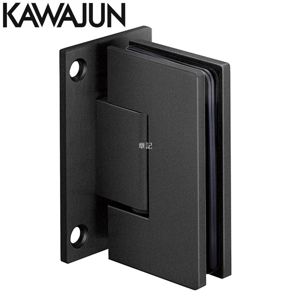 KAWAJUN 淋浴門鉸鏈(霧黑) AC-060-108