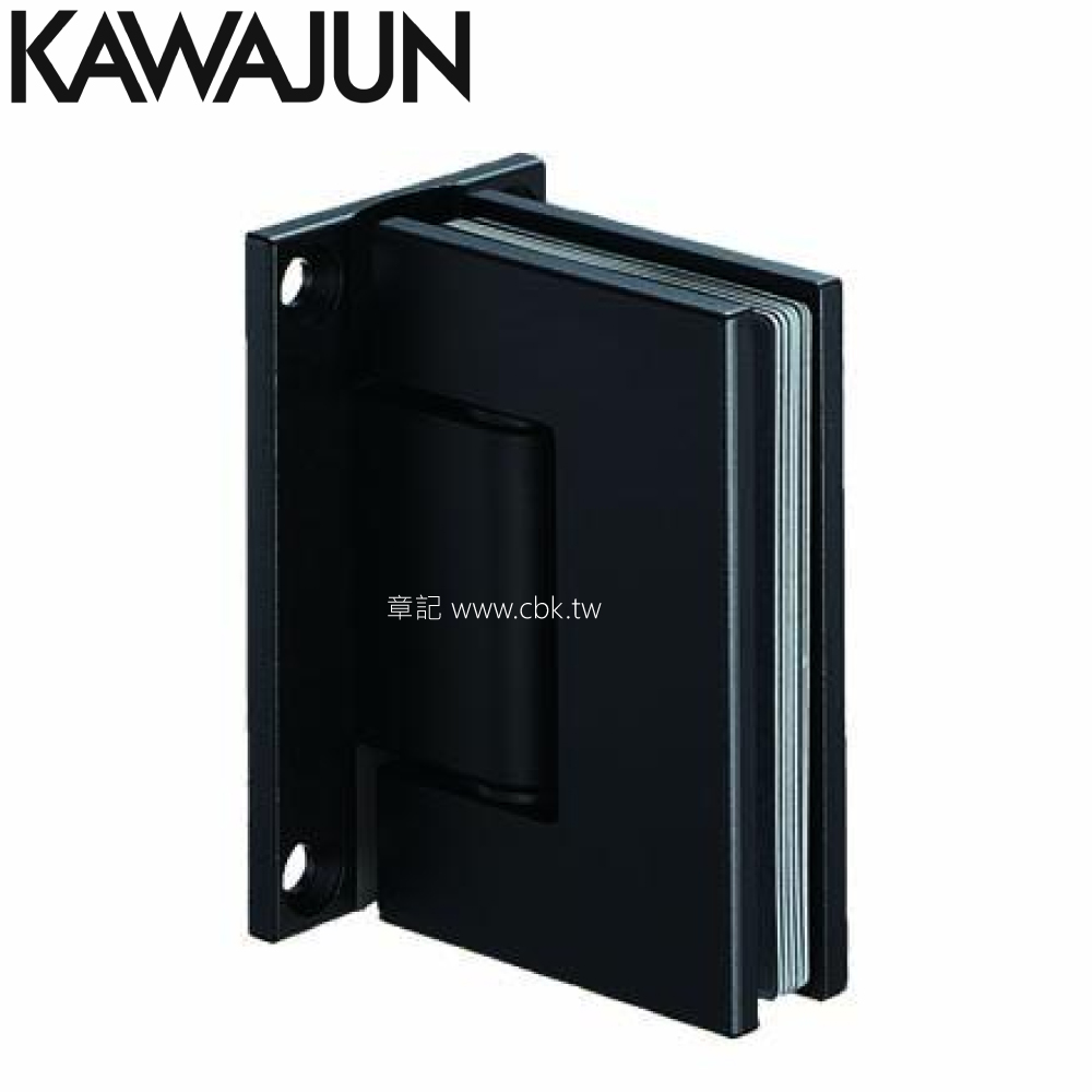 KAWAJUN 淋浴門鉸鏈(霧黑) AC-840-XK  |SPA淋浴設備|淋浴拉門