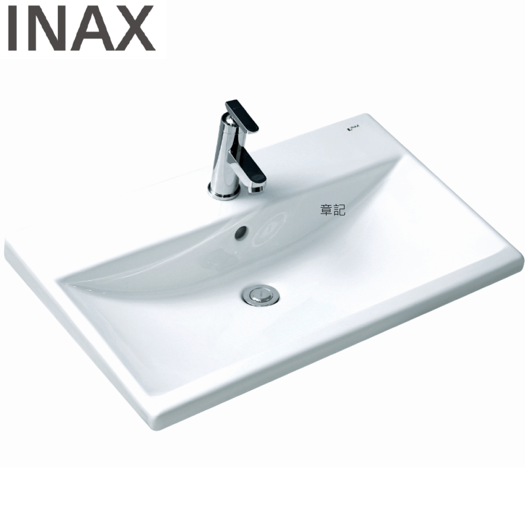 INAX 半嵌式臉盆(65cm) AL-2397VFC-TW 