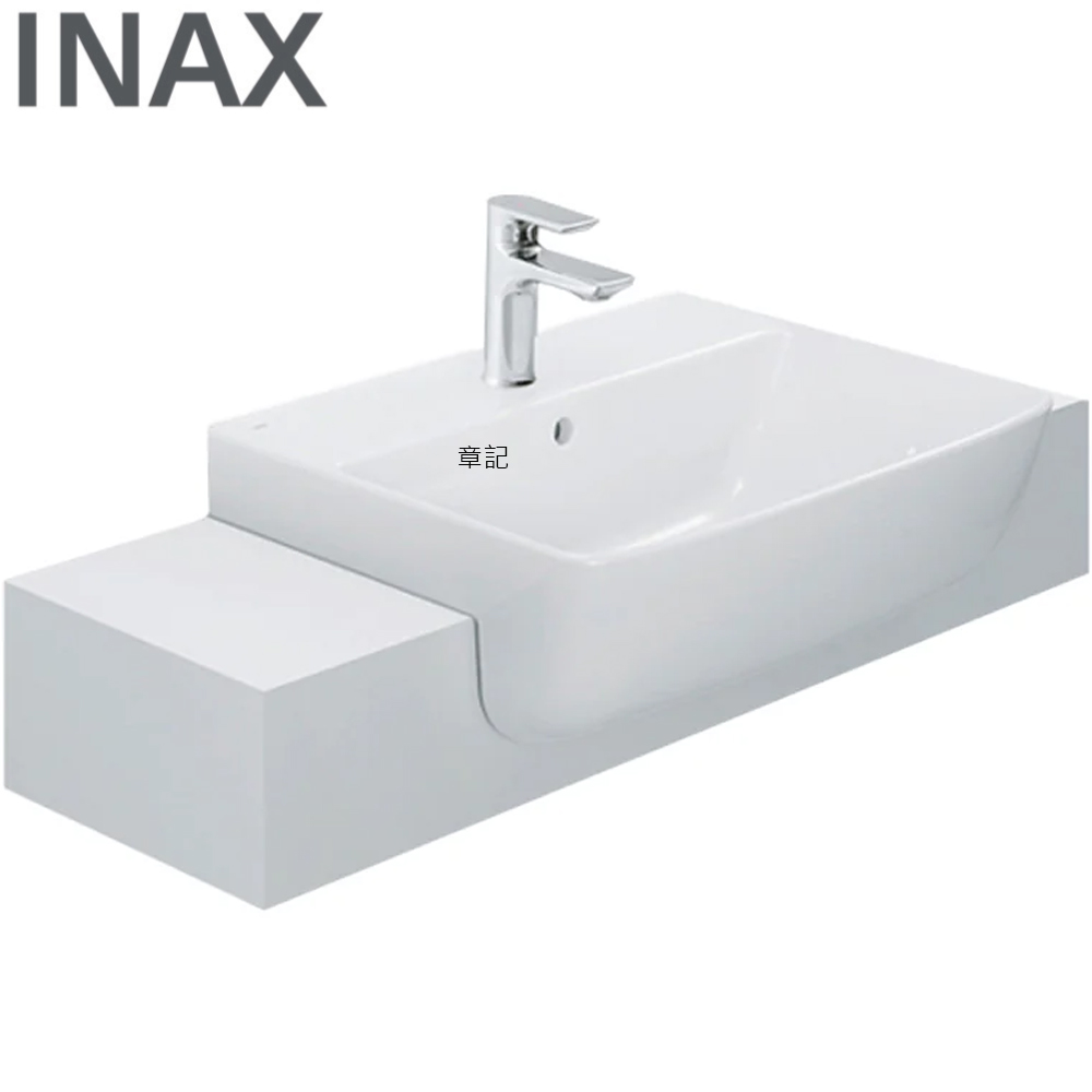 INAX 半嵌式臉盆(55cm) AL-345VFC-TW