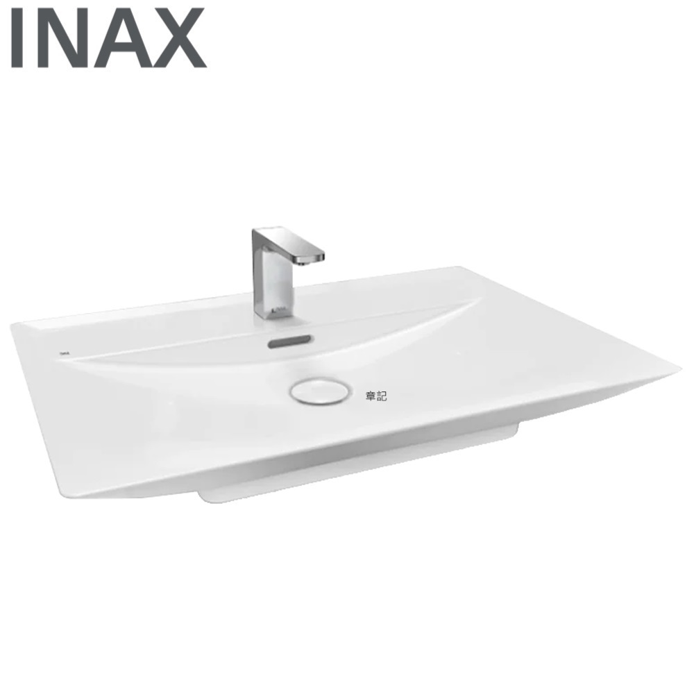 INAX 檯面式臉盆(70cm) AL-S630VFC-TW  |面盆 . 浴櫃|浴櫃