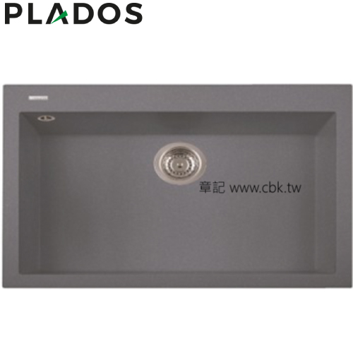 PLADOS石英石水槽-UM Titanium Ultrametel (84x56cm) AON7610-42  |廚具及配件|水槽