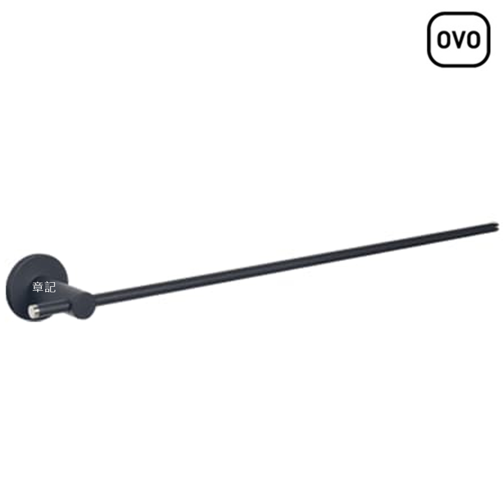 OVO 不對稱單桿毛巾架 AS8011